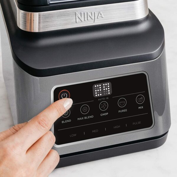 Ninja 3-in-1 Food Processor with Auto-iQ [BN800UK] 1200W, 1.8 L Bowl, 2.1L  Jug, 0.7 L Cup, Black/Silver – Novelty Shop