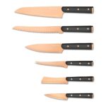 Hampton-Forge-Tomodachi-12-Piece-Kitchen-Knife-Cutlery-Set—Copper-Titanium-Coated-Blades-with-Protective-Sheaths (2)