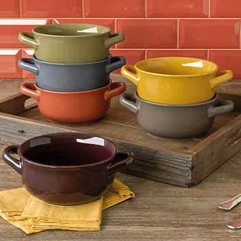 Steel and Multicolored Silicone Temper Steel 3-Piece Lidded Mixing Bowl Set | Italic