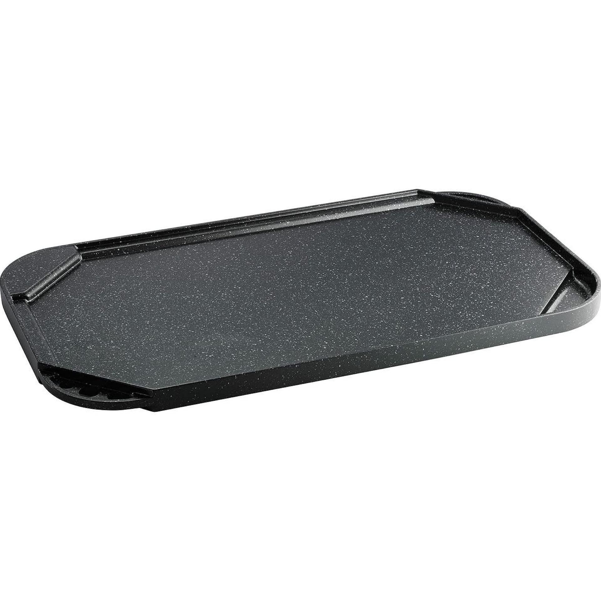 Tramontina Reversible Double Burner Grill-Griddle- Black