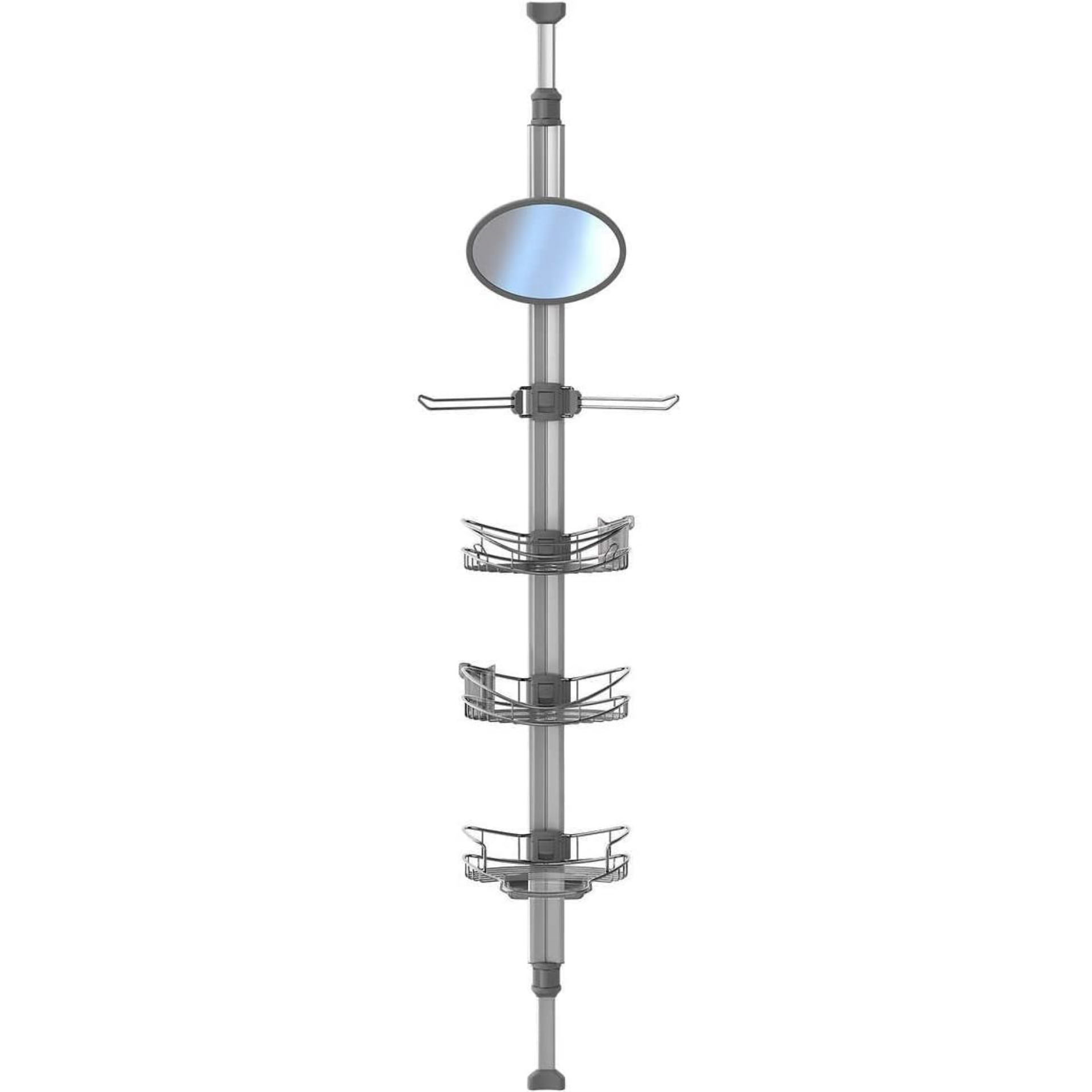 Artika Neptune SC-NEP3-C Extendable Shower Caddy with 1 Mirror and  Adjustable Racks and Shelves, Stainless Steel 99.99 - Quarter Price