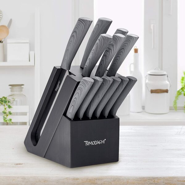 tomodachi knife set 12 piece with cutting board - household items